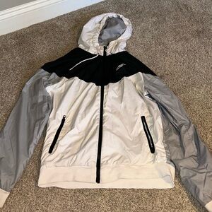 Nike Windbreaker, Grey and Black